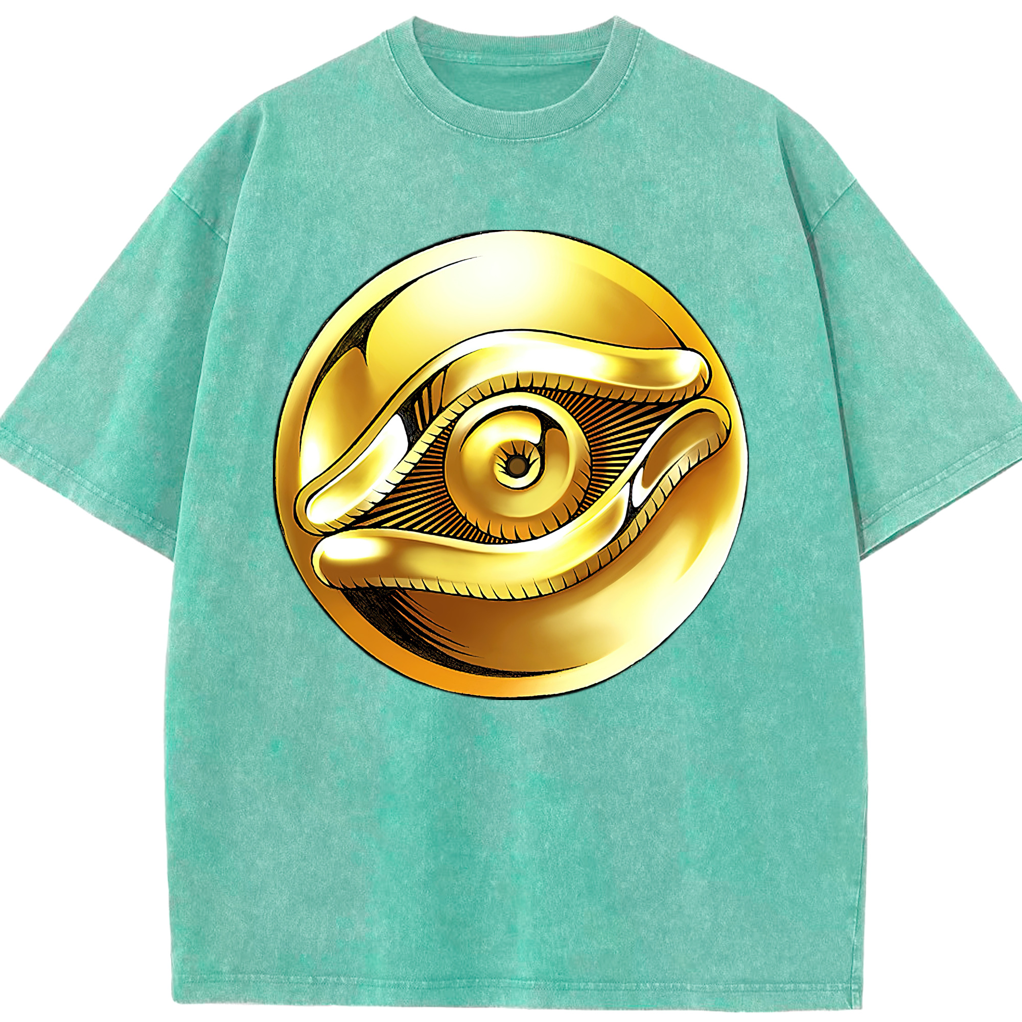 （画像用） 遊☆戯☆王 Yu-Gi-Oh! 綿100% ヴィンテージ風 半袖Tシャツ（フロントプリント）